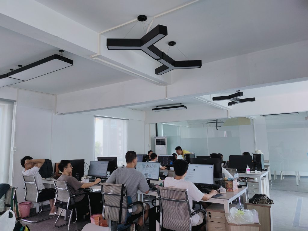 showing office